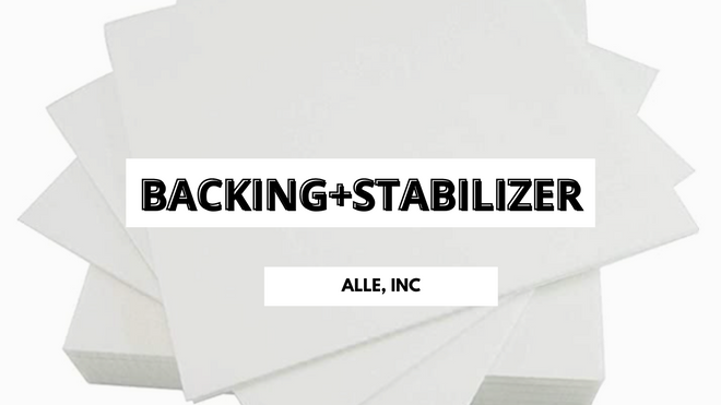 Backing &amp; Stabilizer