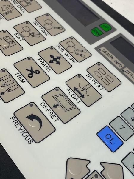 SWF MEMBRANE SWITCH