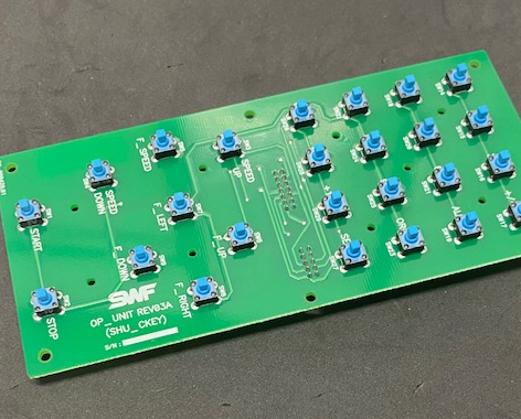 SWF Key Board. OP_UNIT Rev03B (SHU_CKEY) B/D