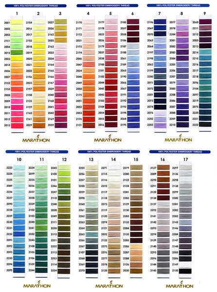 Marathon Polyester Mini Thread